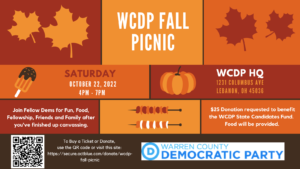 WCDP Fall Picnic @ WCDP Headquarters