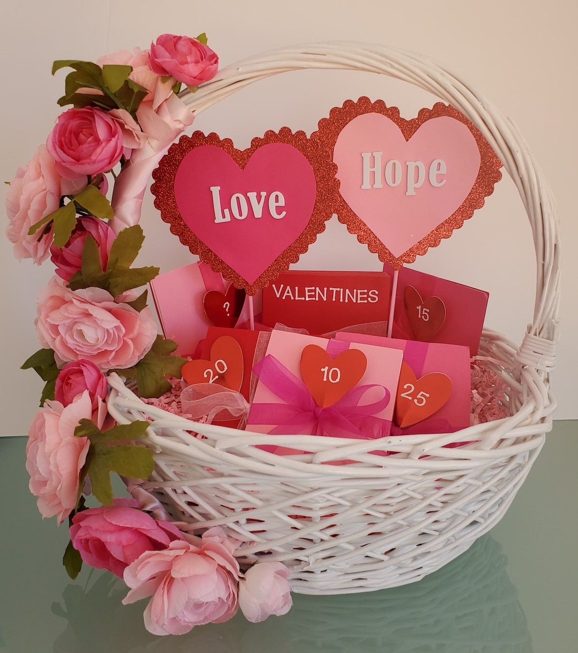 Valentine's Day gift basket from WCDP Women to Safe on Main